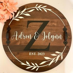 Lazy Susan Tray Charcuterie Wedding Gift Closing Housewarming Bridal Shower